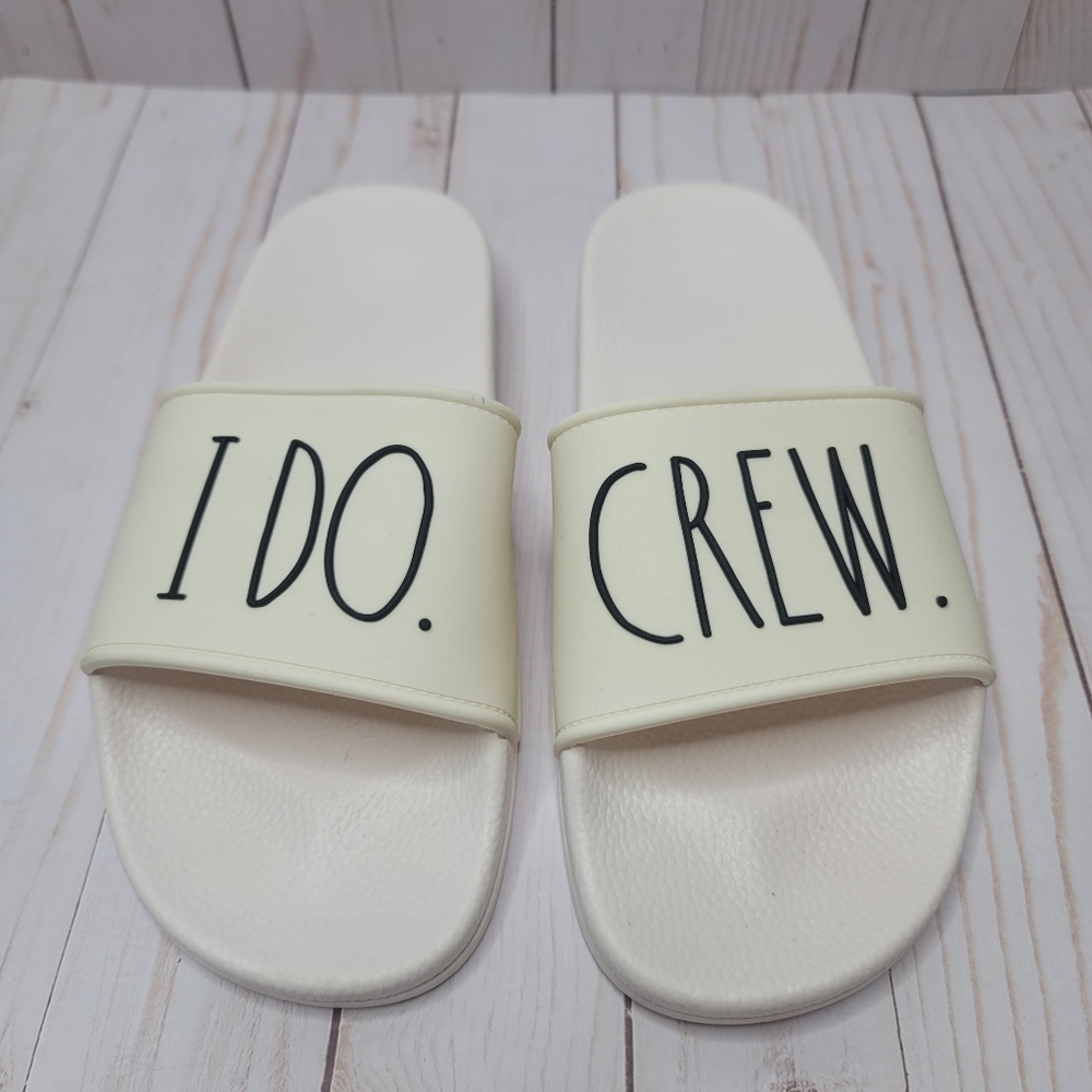 Rae Dunn NWT "I Do Crew" bridesmaid wedding slides - Picture 3 of 7